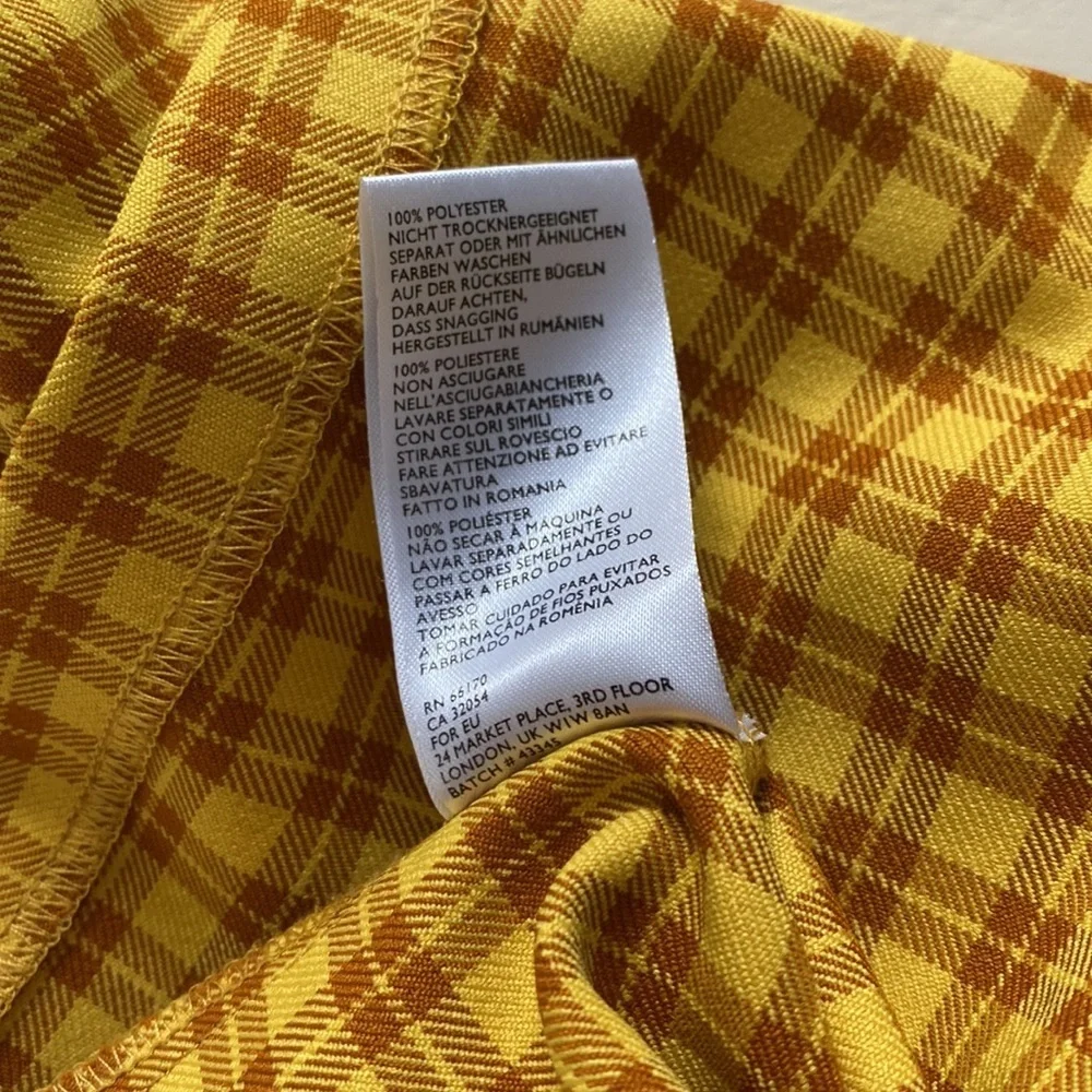 UO Gretchen Plaid Mini Skirt